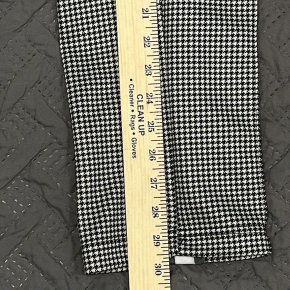 Urban Outfitters Plaid Houndstooth Black White Jogger Pants Mens Medium NWOT - Picture 15 of 16